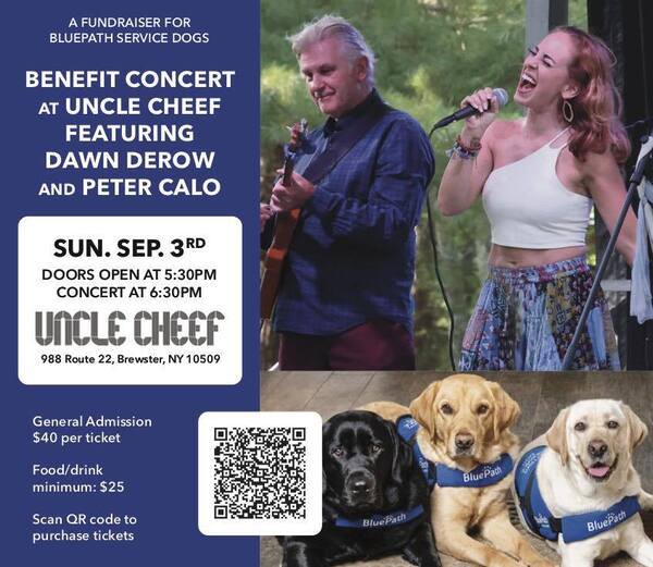 Peter Calo amp Dawn Derow nbspA Benefit Concert for BluePath Service Dogs