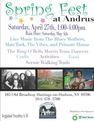 Springfest at Andrus on Hudson