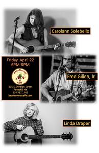Songwriters in the Round Featuring Linda Draper Fred Gillen Jr and Carolann Solebello