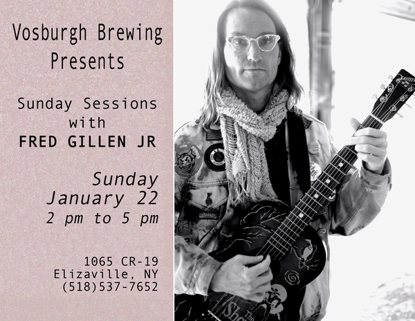 Fred Gillen Jr at Sunday Sessions