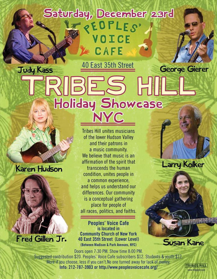 Tribes Hill Holiday Showcase at the People039s Voice Cafe