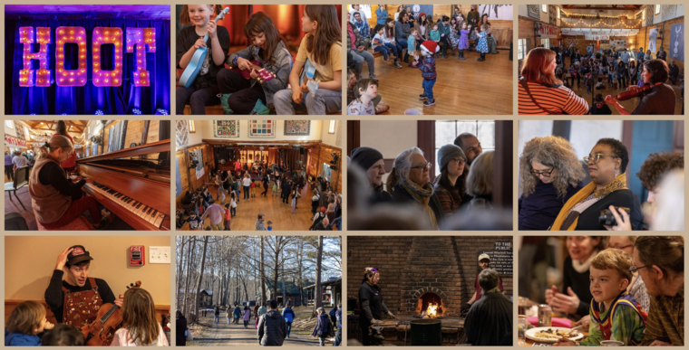 Winter Hoot at the Ashokan Center Jan 31 - Feb 2, 2025